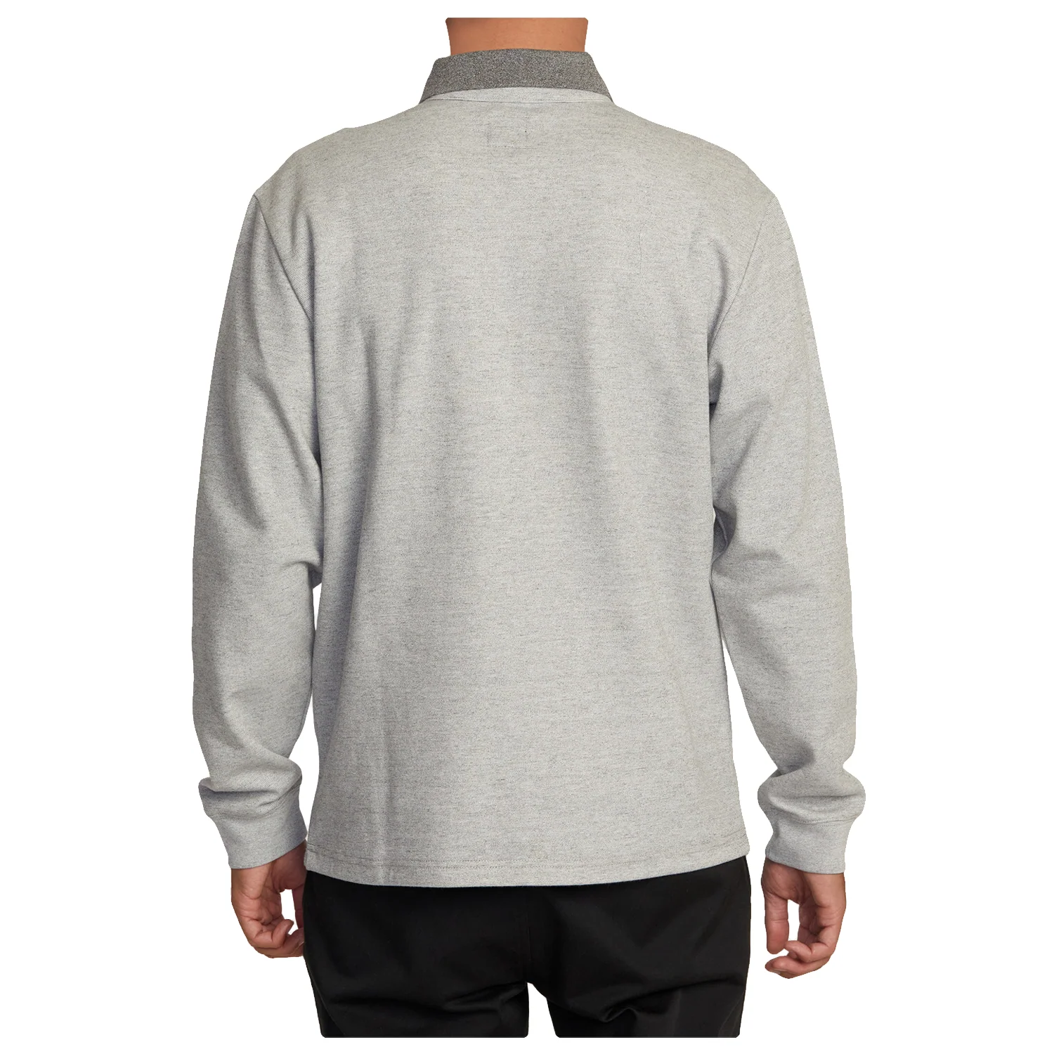 RVCA Men's Fairfax Fleece Top Cement - Image 3